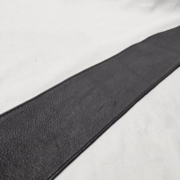 Vintage Genuine Leather Nine West Triple O-ring Keeper Belt Womens Size Small - Picture 9 of 10